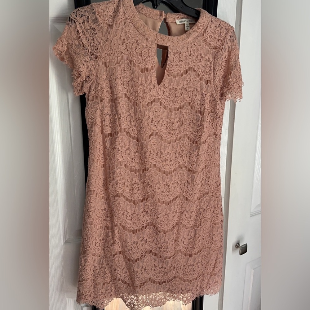 Pink Lace dress